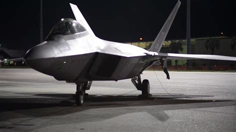 Lockheed Martin F 22 Raptor Night