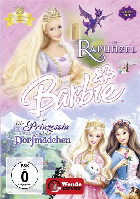 Barbie M Rchen Box Rapunzel Prinzessin Und Das Dorfm Dchen Dvds Jpc