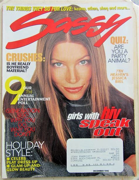 Pin On Favorite Sassy Magazine Covers 1980s 1990s