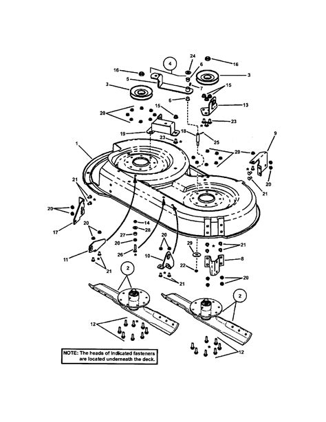 38 Mower Deck Diagram And Parts List For Model Szt18386bve Snapper Parts