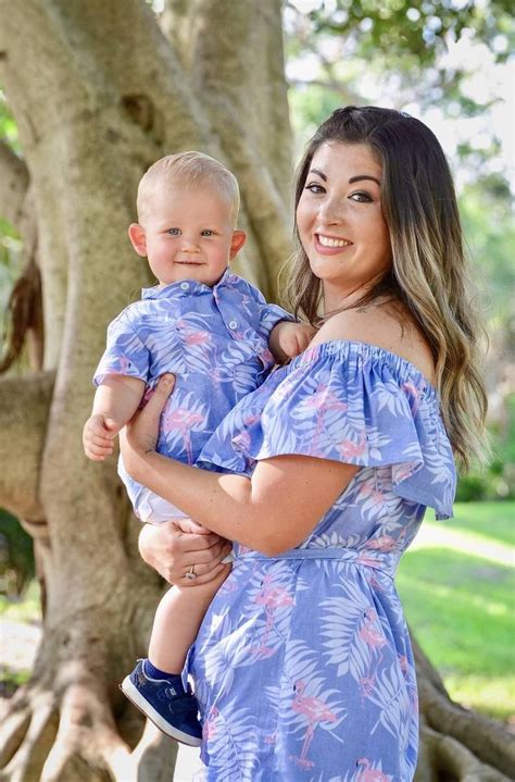 Mommy And Me Outfits Mother Son Matching Mom And Son Flamingo Etsy