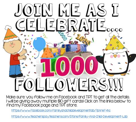 Celebrate How To Gain 1000 Followers On Tpt