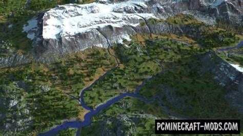 Minecraft River Map
