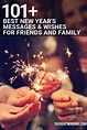 101+ Best New Year's Messages And Wishes For Friends & Family
