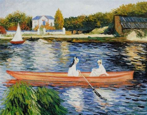 Fineart Boating On The Seine By Pierre Auguste Renoir Reproductions
