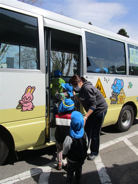 バスの約束をみんなで確認！ 久慈幼稚園 News