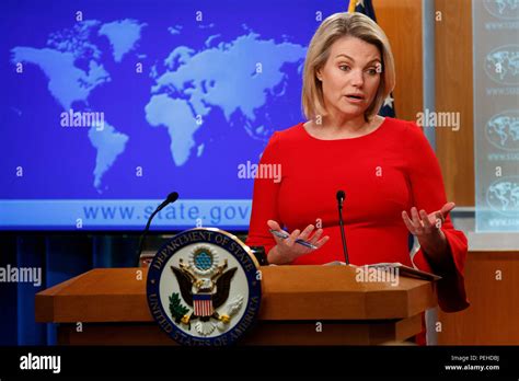 Spokesperson Heather Nauert Hi Res Stock Photography And Images Alamy