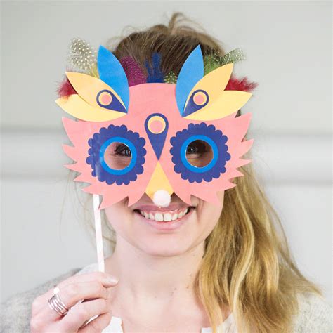 Diy Máscaras Venezianas Para Imprimir Para O Carnaval Ludilabel