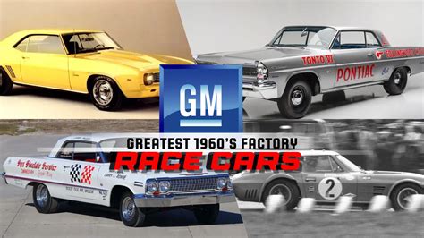 The Greatest 1960s Factory Race Cars From Gm