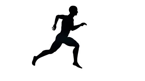 running silhouette png images hd png all