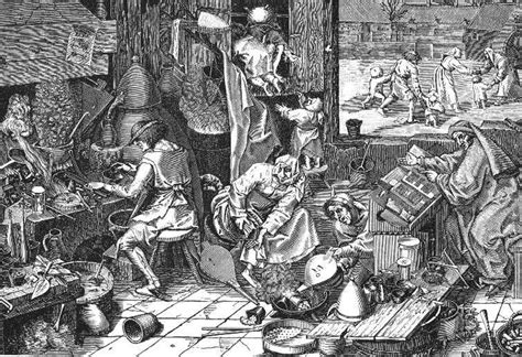Pieter Brueghel The Elder 1525 1569 An Alchemist At Work Mid 16th