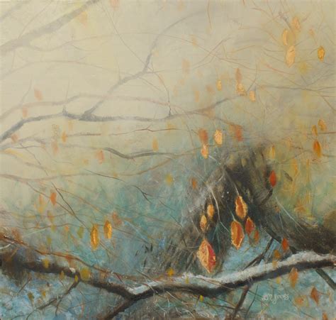 My Latest Oil Painting ‘leaves In Winter Laura Murray Jones Artist