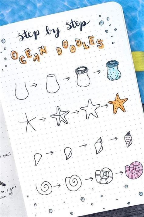 Summer Bullet Journal Doodles 50 Ideas To Try Sidereal Life