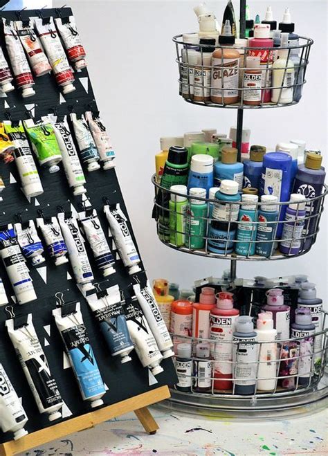 Store And Organize Art Supplies 6 Ways To Store Paint Tubes