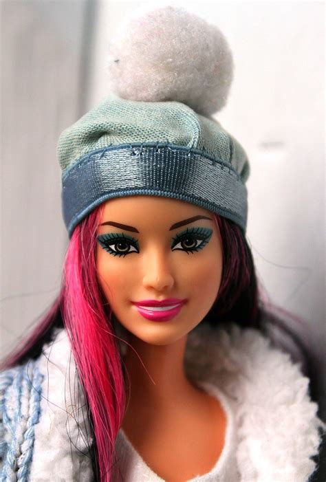 pin by olga vasilevskay on barbie fashionistas Сolor hair barbie pink barbie dolls barbie