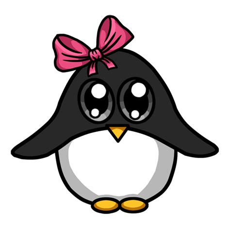 Learn How To Draw A Cute Penguin Easy To Draw Everything