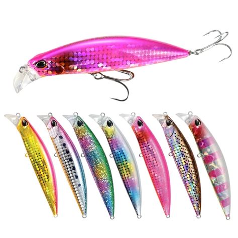 Mm G Minnows Sinking Crankbait Fishing Lures Fishing Baits Wobblers