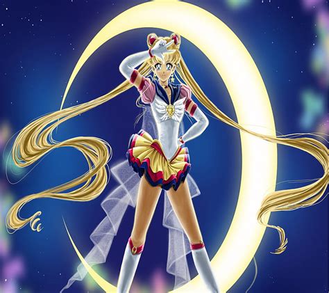 Sailor Moon Anime Girl Neon Scout Serena Hd Wallpaper Peakpx