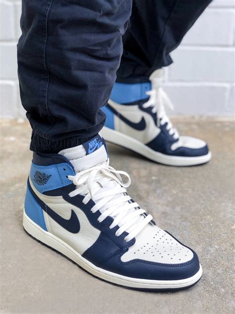 Where To Buy Shoe Laces For The Air Jordan 1 Unc Obsidian Slickies