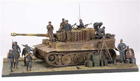 135 Tamiya Tiger I Ausf E Late Diorama International Scale Modeller