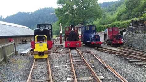 Corris Railway Hold Success Gala Day With Diesel And Steam Locomotives