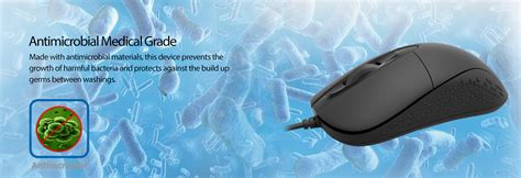 Waterproof Antimicrobial Optical Mouse Adesso Inc Your Input