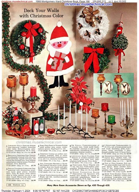 1966 montgomery ward christmas book page 196 catalogs and wishbooks
