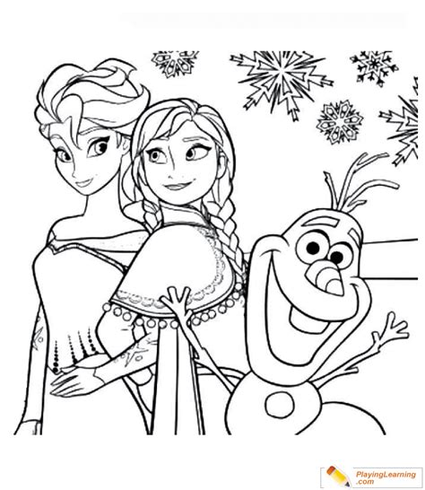 Download & print free coloring pages! Elsa And Anna Coloring Page 03 | Free Elsa And Anna ...