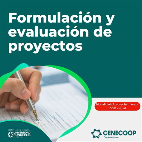 Formulación Y Evaluación De Proyectos Cenecoop Rl