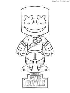 Fortnite cosmetic leaks can come out in multiple different ways. Fortnite coloring pages | Print and Color.com