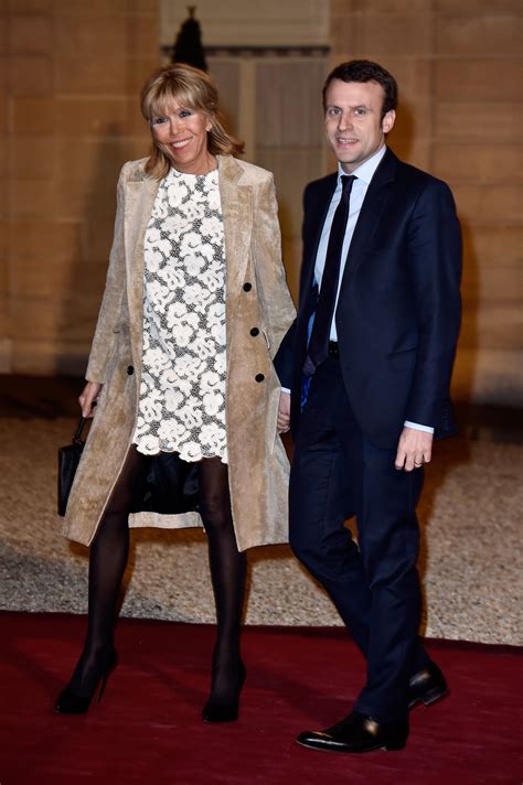 At age 39, this president was took office as head of the en marche! Brigitte Trogneux - très chic or très fou? France's First ...