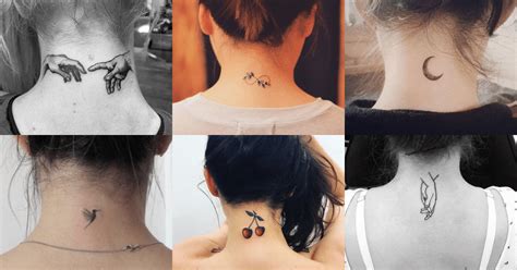 Increíbles Ideas De Tatuajes En La Nuca