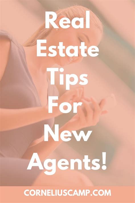 Real Estate Tips For New Agents Real Estate Tips Getting Into Real