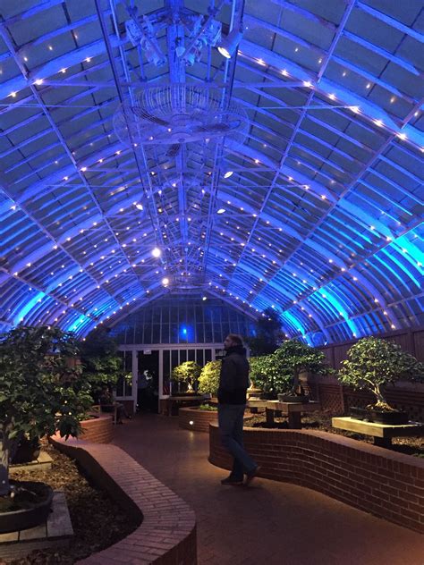 Serpentine Room At Night At Phipps Botanical Garden Photo By Mickey