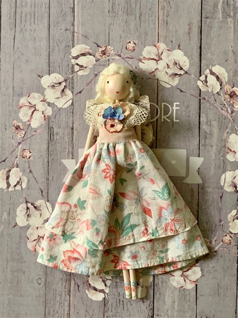 Handmade Vintage Fairy Dollheirloom Dollfairy Doll Etsy Uk Fairy