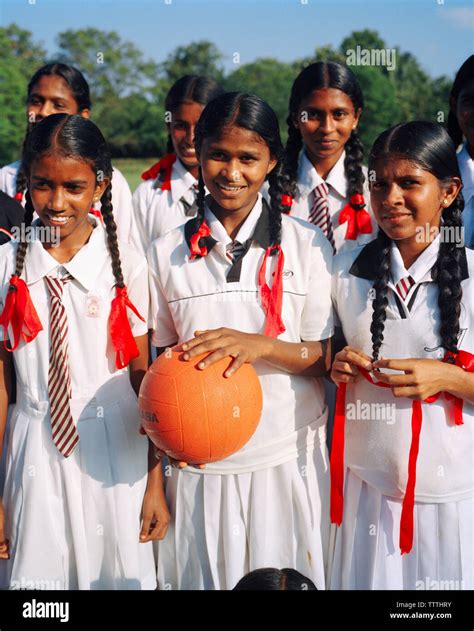 Girls School Girl Uniform Sri Lanka Hi Res Stock Photography And Images