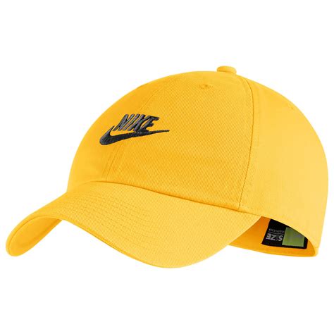 Nike Cotton H86 Futura Washed Cap In Yellow For Men Lyst