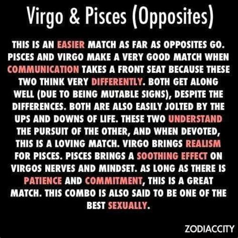 Virgo Compatibility Virgo Traits Astrology Pisces Zodiac Signs