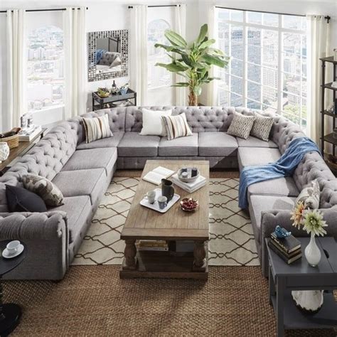 10 The Best Blue U Shaped Sectionals