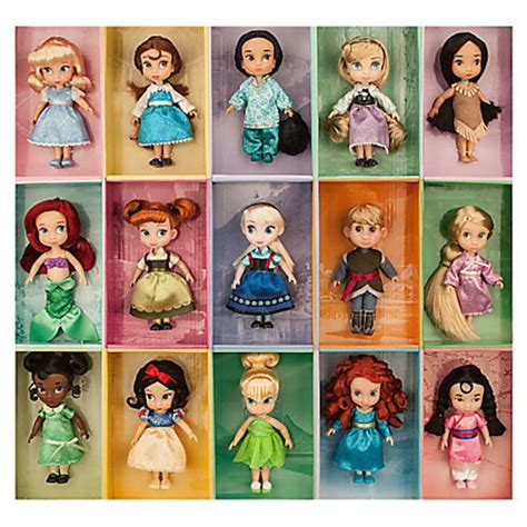 Disney Animators Collection Mini Doll T Set 15 Mini Dolls 5