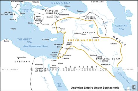 Assyrian Empire Map