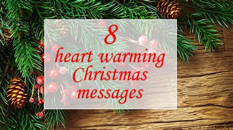 8 Heart Warming Christmas Messages To Think About