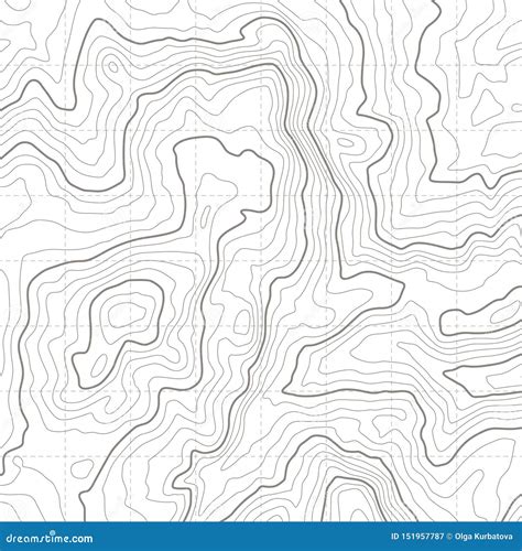 Topographic Map Geographical Location Lines Cartography Contour Line