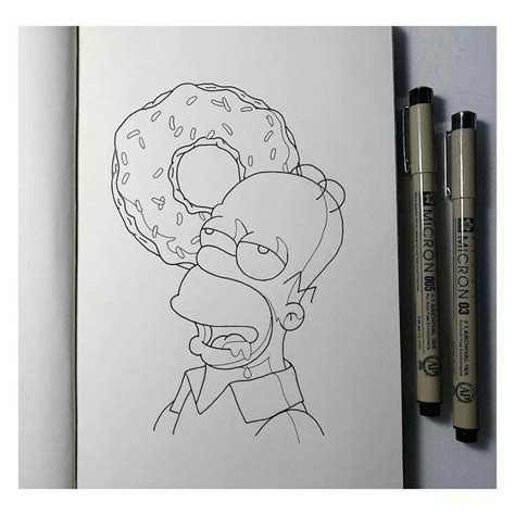 Pin De Ana Em Desenhos Desenhos Fáceis Desenho Dos Simpsons Desenho