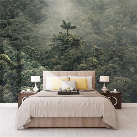 Custom Wallpaper Mural Forest Nature Landscape Wallcovering Bvm Home