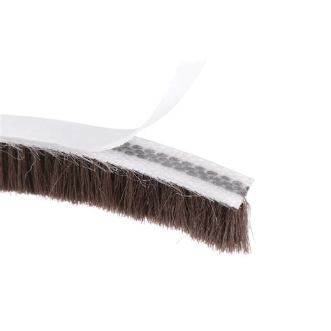 Brush Weather Stripping Adhesive Felt Door Seal Strip Pile Weatherstrip Door Sweep Brush