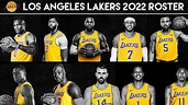 Los Angeles Lakers Official 2022 Full Roster - Starting Lineup & Bench ...