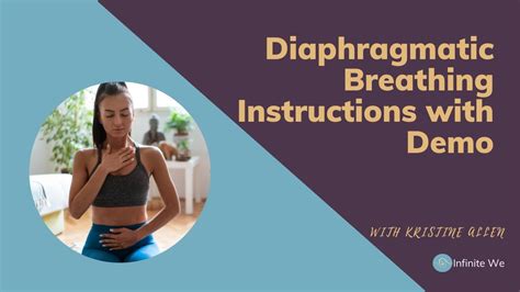 Diaphragmatic Breathing Instructions With Demo Youtube