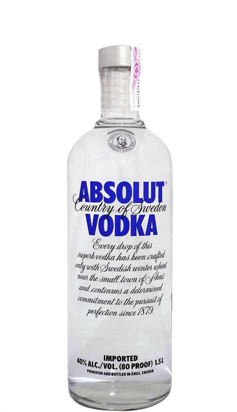Vodka Absolut Png Transparente Stickpng