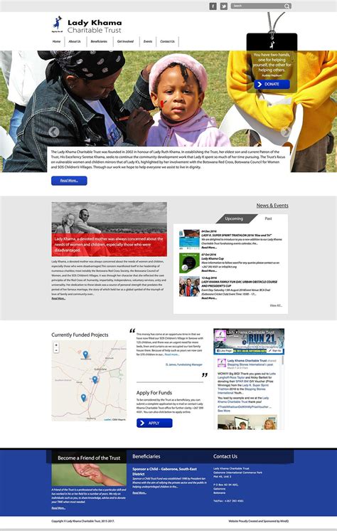 Lady Khama Charitable Trust Website 2015 Mindq